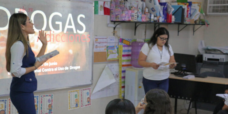 Realiza unidad especializada para menores de la SSPM pláticas preventivas