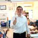Vota Jorge Elías con su familia en Pueblo Viejo