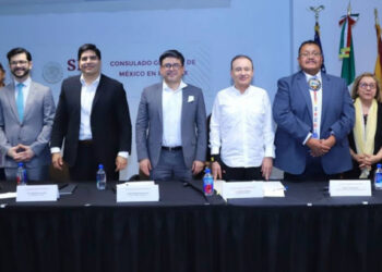 Promueve Gobernador Plan Sonora ante líderes empresariales y autoridades de Tribus originarias de Arizona