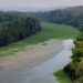 Se seca el río Calabozo en la Huasteca Hidalguense