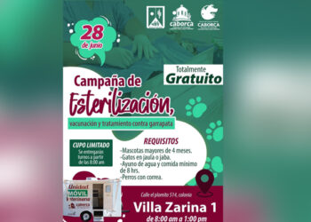 Visitará la Unidad Móvil Veterinaria la colonia Villa Zarina 1 y el ejido Morelos