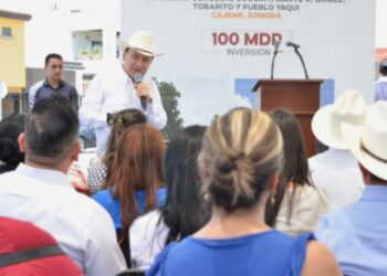 Entrega Gobierno de Sonora rehabilitación de vialidades en Cajeme