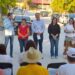 Entrega Toño Astiazarán pavimentación de calle con concreto hidráulico en El Ranchito