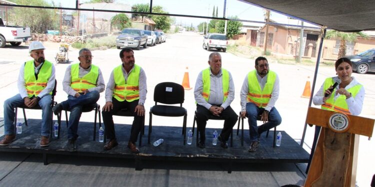 BANDERAZO DE ARRANQUE – OBRA COLECTOR DE AGUAS RESIDUALES