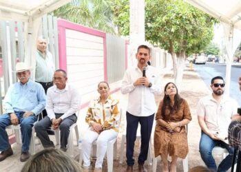 En marcha obra de repavimentación de la calle 5 de Mayo