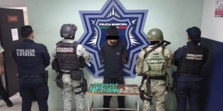 Asegura SSPM y tres niveles de gobierno más de 50 dosis de droga en la San Anselmo