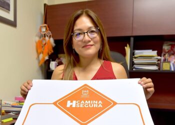 Instalan botones de seguridad en luminarias de “Camina Segura”