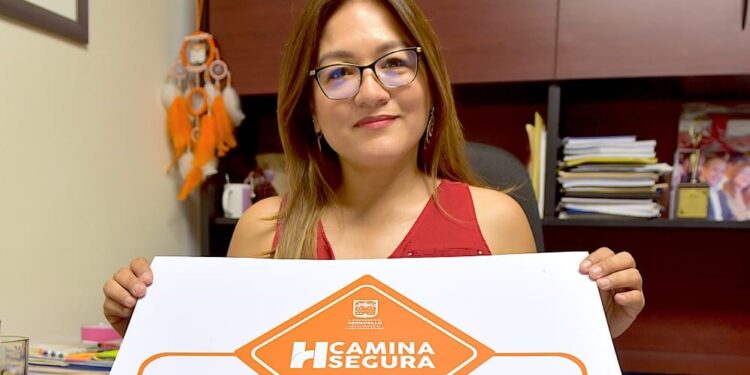 Instalan botones de seguridad en luminarias de “Camina Segura”