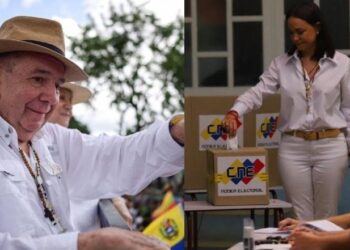 Elecciones en Venezuela: Opositores María Corina y Edmundo González emiten su voto; “será el día de la reconciliación”