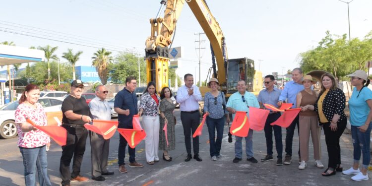 Inicia Toño Astiazarán obra que mejorará el abasto de agua en cien colonias