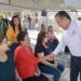 Entrega Toño Astiazarán rehabilitación con concreto hidráulico de calle en la Jacinto López