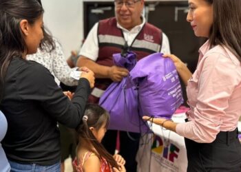 Reciben madres sanluisinas apoyos de “1000 Días de Vida”