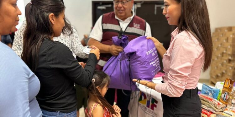 Reciben madres sanluisinas apoyos de “1000 Días de Vida”