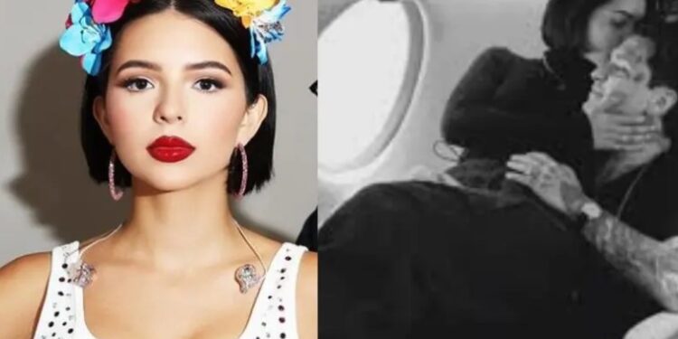 Ángela Aguilar canta La gata bajo la lluvia en boda con Christian Nodal