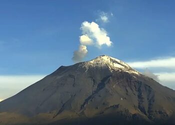 ¡Popocatépetl mantiene poca actividad! Registra 18 exhalaciones