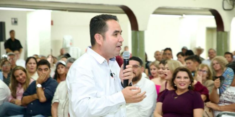 Heriberto Aguilar, en Cajeme y Navojoa: «Construyamos juntos un nuevo Poder Judicial»