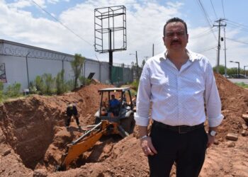 Supervisa Gabriel Bonillas reparación de fuga
