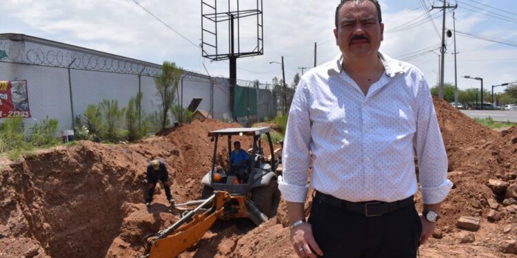 Supervisa Gabriel Bonillas reparación de fuga