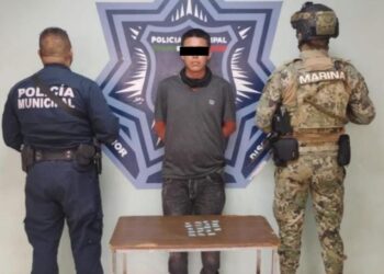 Detiene  SSPM a sujeto con droga en la nueva Galicia