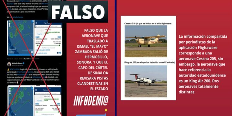 Falso que El Mayo se trasladara desde Hermosillo