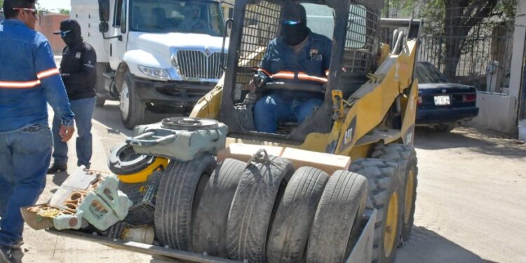 Realizan jornadas de descacharre en colonias de Hermosillo y Bahía de Kino