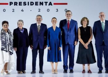 Gabinete Sheinbaum, presidenta, hoy 25 julio 2024 en vivo