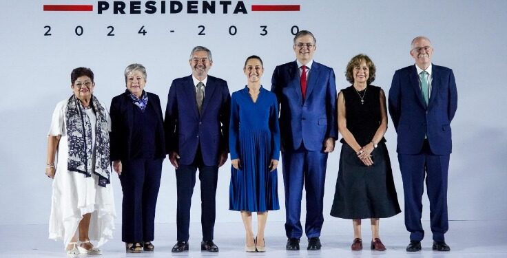 Gabinete Sheinbaum, presidenta, hoy 25 julio 2024 en vivo