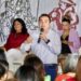 Heriberto Aguilar reafirma compromiso con la cuarta transformación en asamblea en Etchojoa