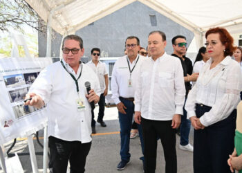 Supervisa Gobernador Durazo avance de Centro de Mezclas en Clínica 14 del IMSS