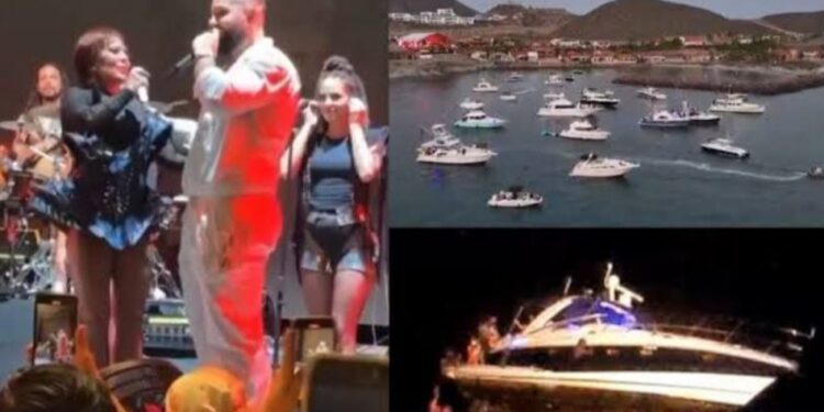 El gran festejo de cumpleaños de Carin León en San Carlos