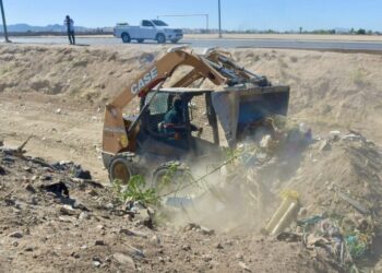 Listo Ayuntamiento de Hermosillo con limpieza de canales y arroyos por temporada de lluvias