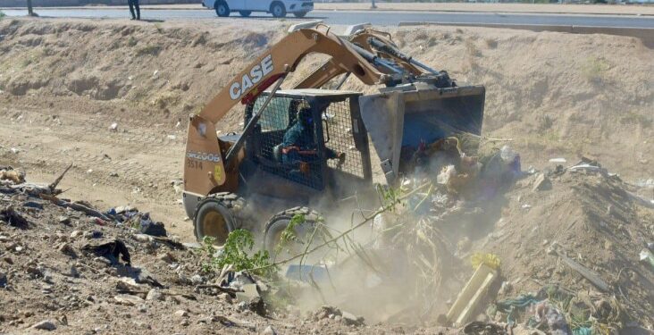 Listo Ayuntamiento de Hermosillo con limpieza de canales y arroyos por temporada de lluvias