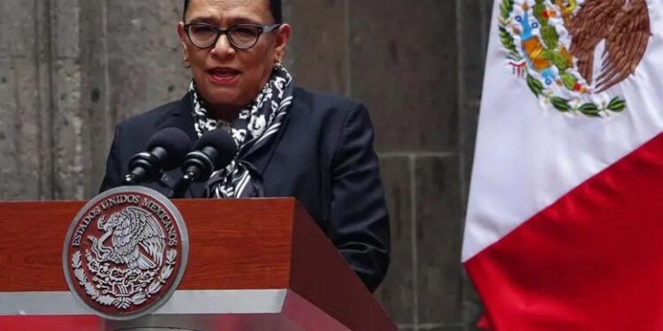 En aniversario luctuoso de Benito Juárez, Rosa Icela reconoce legado de justicia y equidad