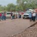 Pobladores bloquean carretera Río Sonora en defensa del agua
