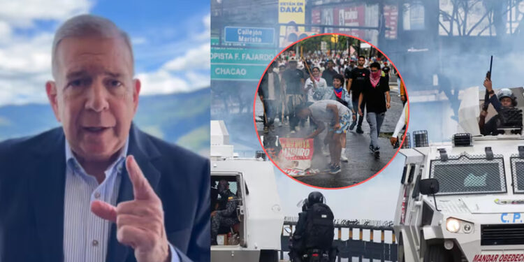 Venezuela: Edmundo González, opositor de Maduro, pide alto a la represión y respetar los votos