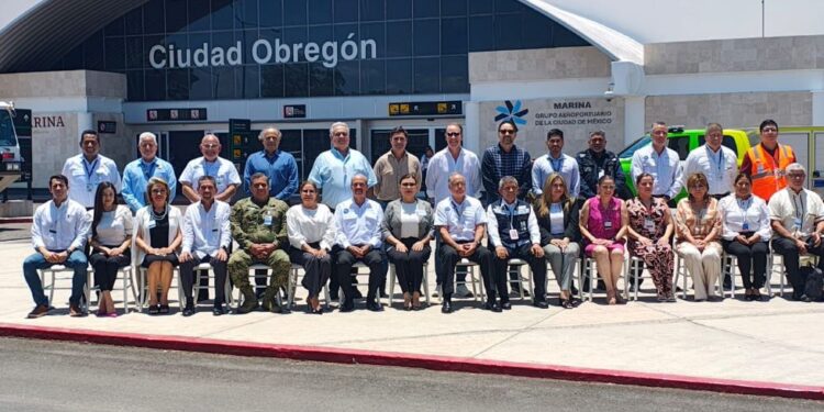 Participa alcalde en reunión de trabajo del Grupo Aeroportuario de la ciudad de México