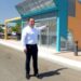 Supervisa Alcalde prototipo de parada de transporte público