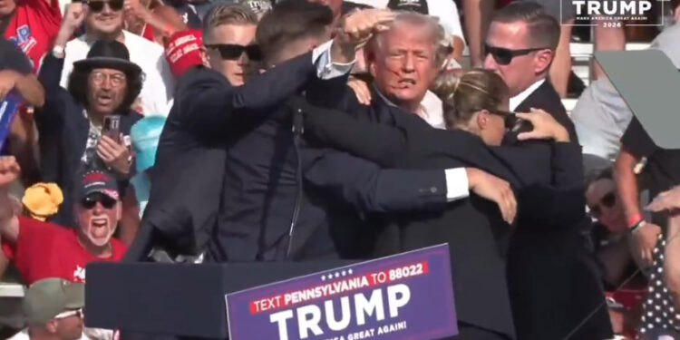 Donald J. Trump, fue víctima de un atentado en Pennsylvania
