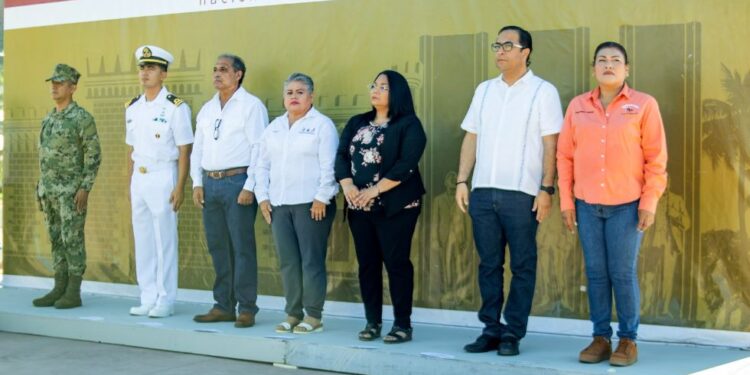 Conmemoran autoridades el 255 aniversario de la Fundación de Guaymas.