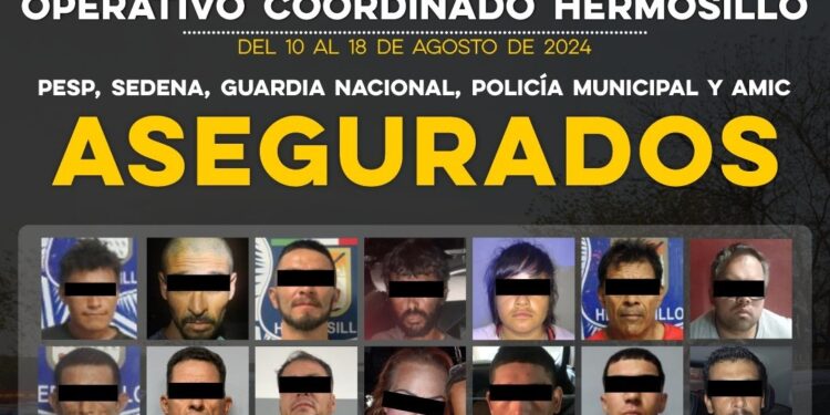 Gobierno de Sonora sigue con resultado positivo en operativos coordinados en HMO
