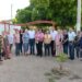 Entrega Toño Astiazarán rehabilitación de parque Eusebio Kino