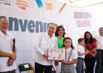 Gobernador Durazo da inicio exitoso del ciclo escolar 2024-2025 en Sonora