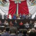 Rinden protesta los diputados federales en San Lázaro