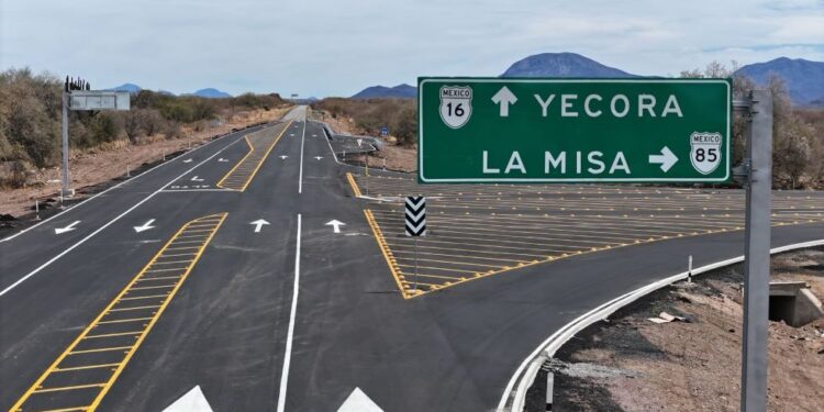 Consolida Gobernador Durazo conectividad turística y económica con modernización de carretera Guaymas-Chihuahua