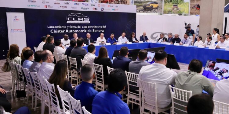Impulsa Gobernador Durazo innovación y competitividad con nuevo Clúster Automotriz de Sonora
