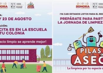 Invita SEC Sonora a participar en la jornada de limpieza escolar