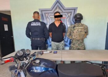 SSPM Y MARINA sacan de las calles más de 200 dosis de marihuana y cristal