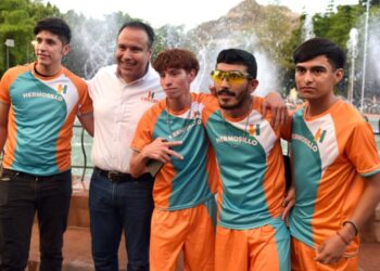 Abandera Toño Astiazarán a selección Hermosillo de deporte adaptado