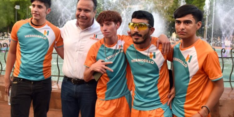 Abandera Toño Astiazarán a selección Hermosillo de deporte adaptado
