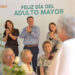 Celebran Patricia Ruibal y Antonio Astiazarán a abuelas y abuelos en su día